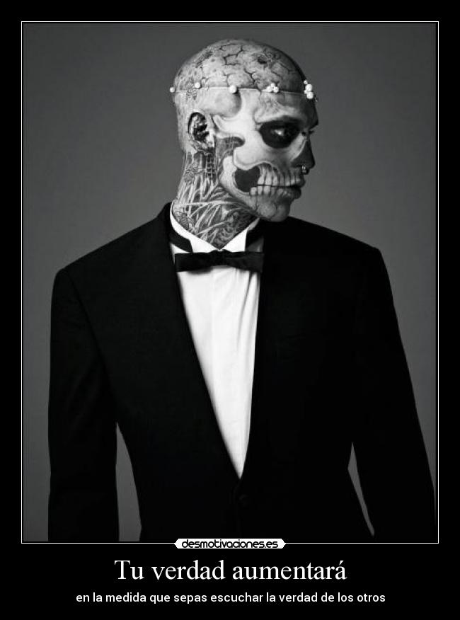 Tu verdad aumentará -