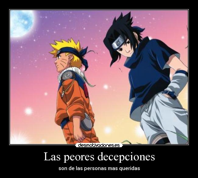 Las peores decepciones - 