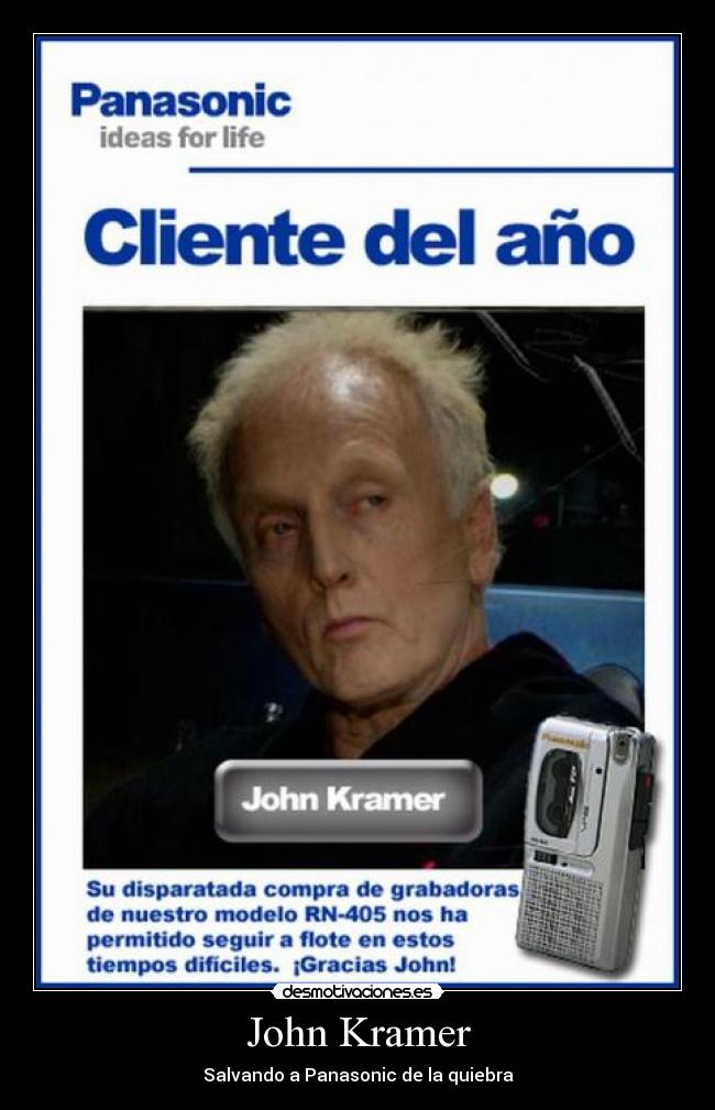 John Kramer - Salvando a Panasonic de la quiebra