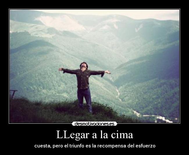 LLegar a la cima - 