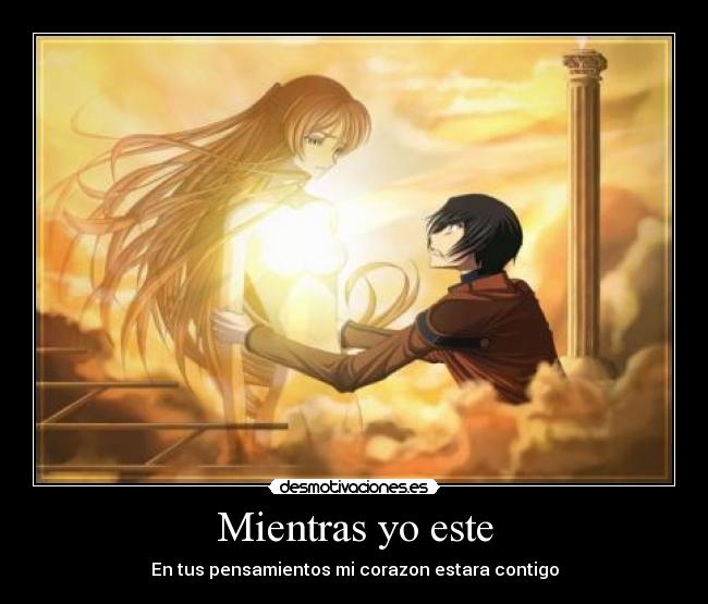 carteles miententras lelouch shirley anime otaku code geass desmotivaciones