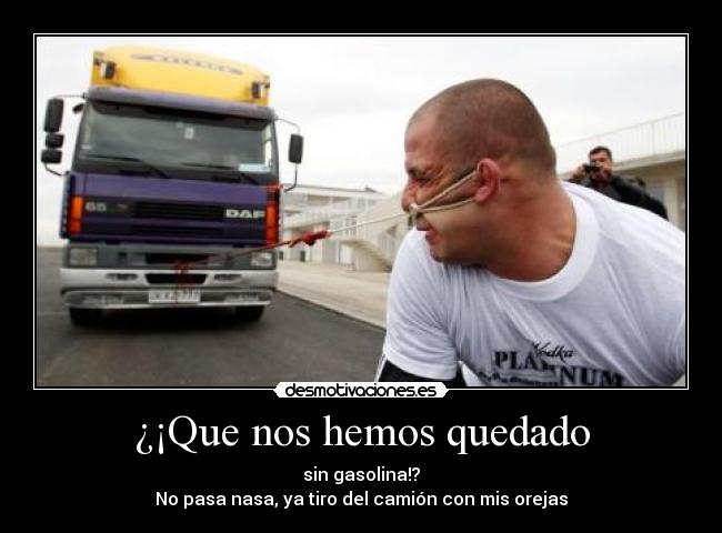 ¿¡Que nos hemos quedado - 