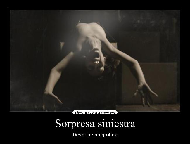 Sorpresa siniestra - 
