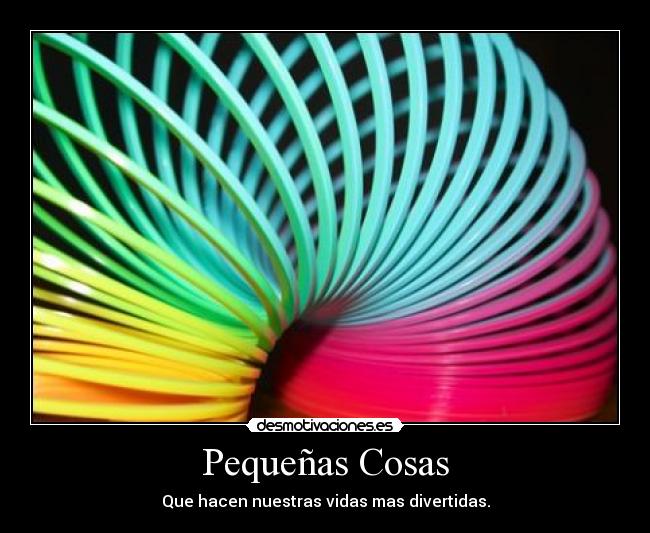 Pequeñas Cosas - 