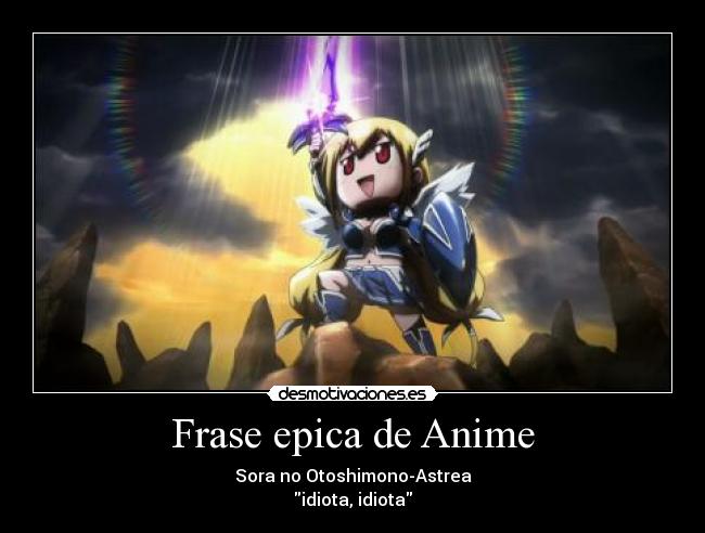 Frase epica de Anime - 