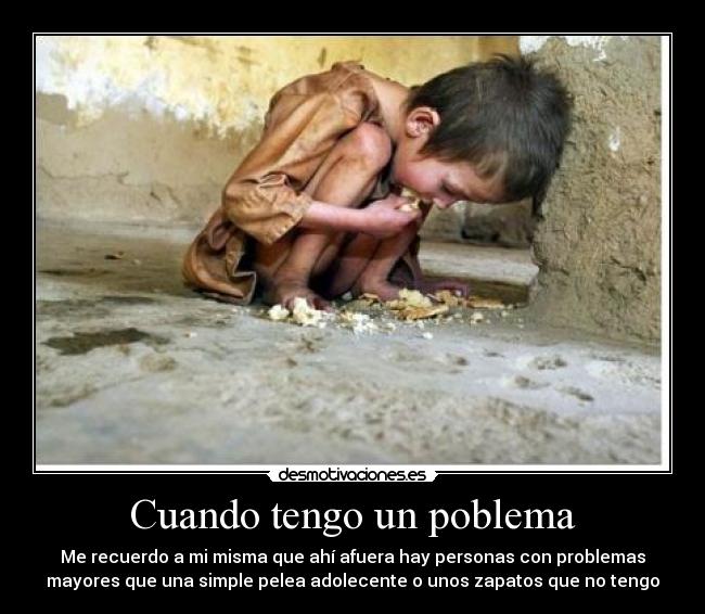 Cuando tengo un poblema -