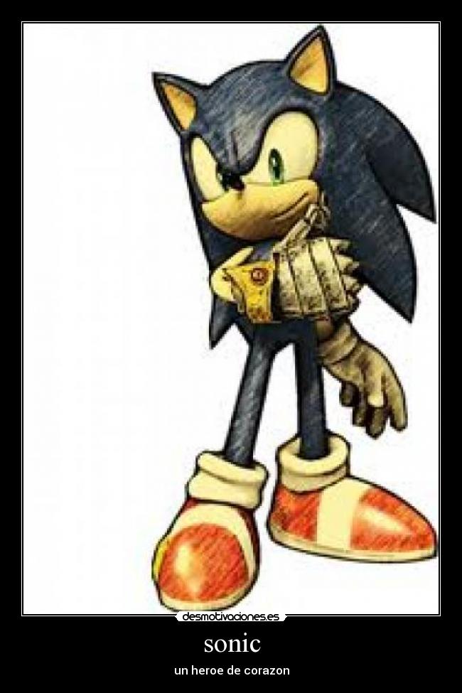 sonic - un heroe de corazon