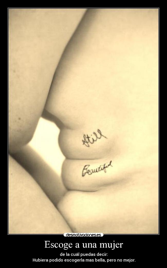 Escoge a una mujer - 