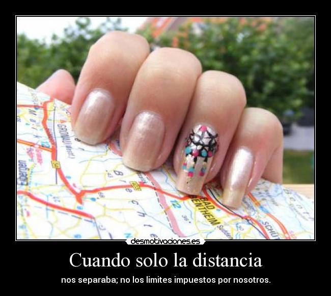 Cuando solo la distancia -