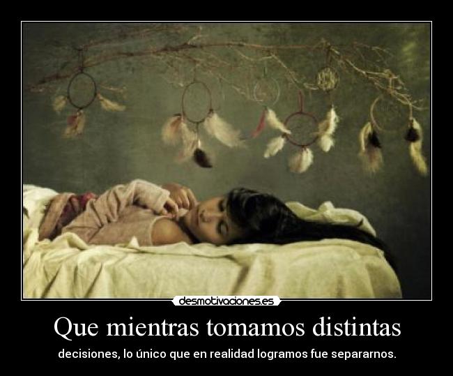 Que mientras tomamos distintas - 