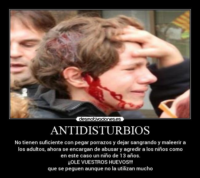 ANTIDISTURBIOS -