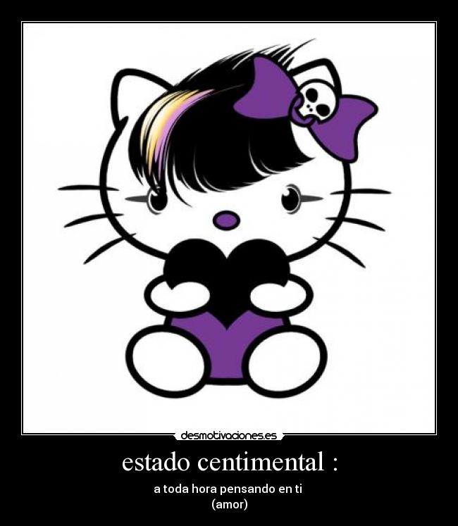 estado centimental : - 