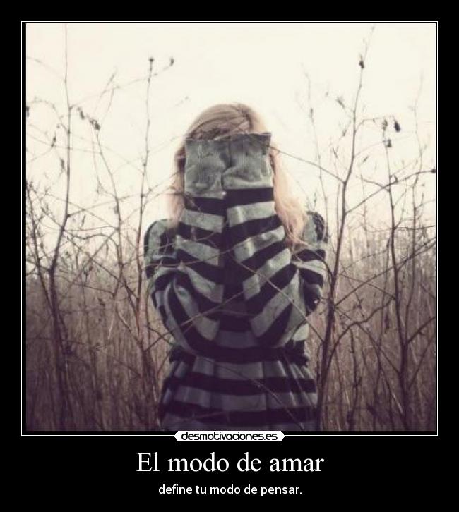 El modo de amar -