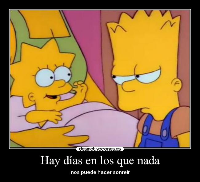 Hay días en los que nada - 