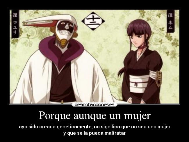 Porque aunque un mujer - 