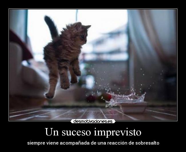 Un suceso imprevisto - 