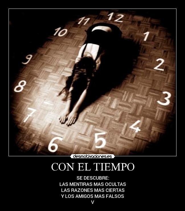 CON EL TIEMPO -