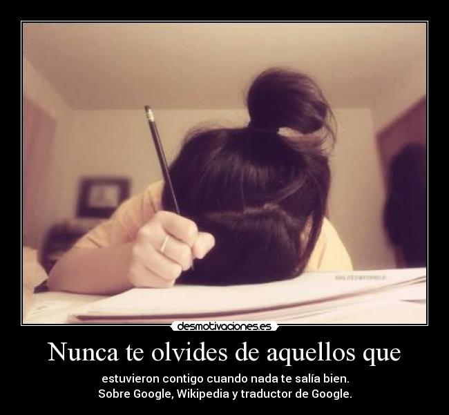 carteles escuela examenes wikipedia desmotivaciones