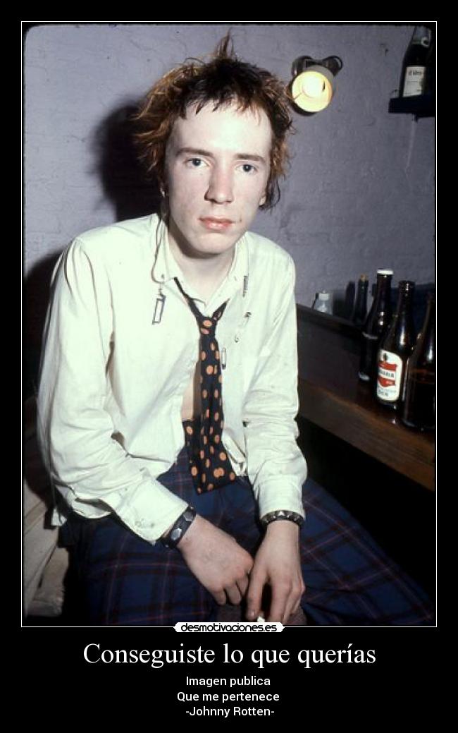 Conseguiste lo que querías - 