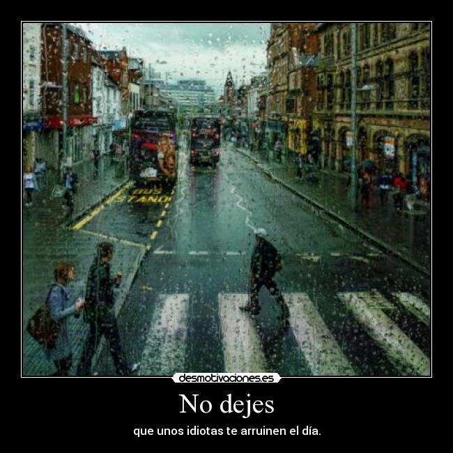 No dejes - 