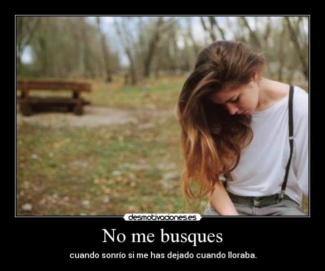 No me busques - 