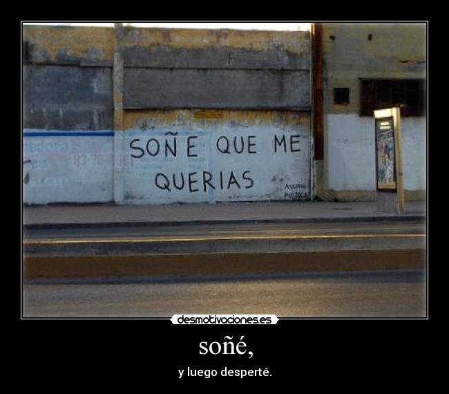 soñé, -
