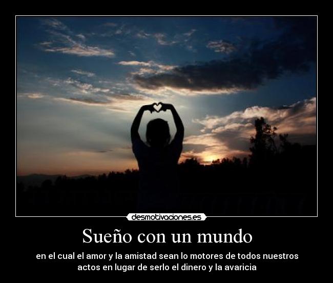 Sueño con un mundo -
