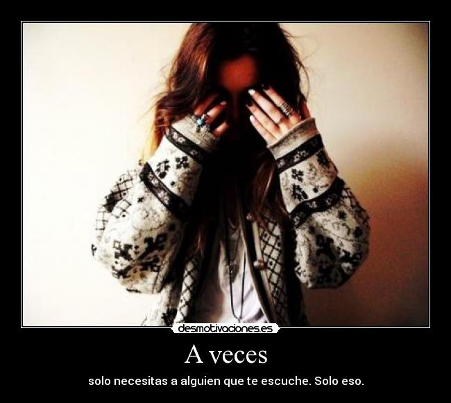 A veces -