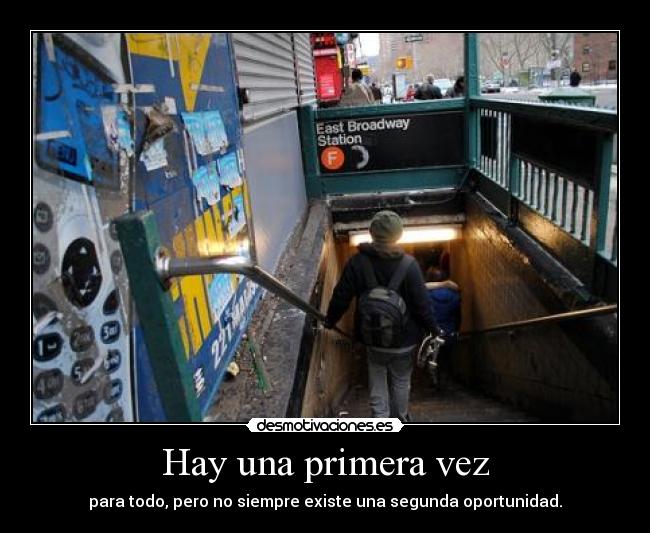 Hay una primera vez -