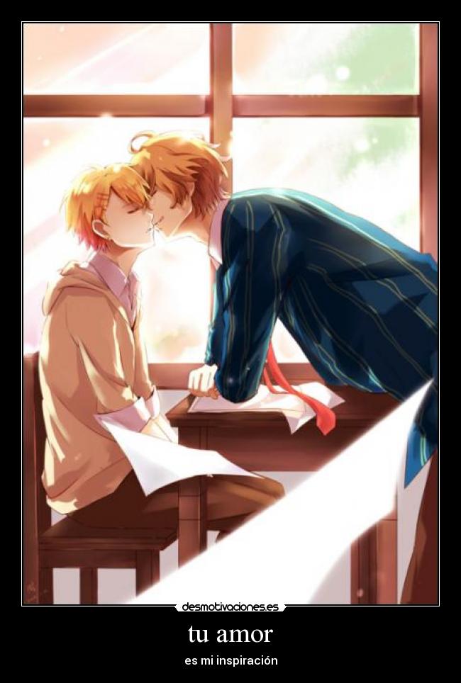 carteles amor anime yaoi uta price sama maji love syo natsuki desmotivaciones