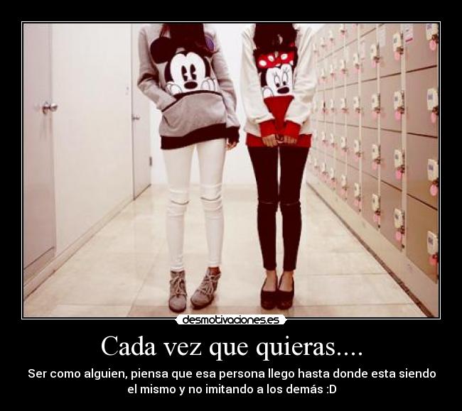 Cada vez que quieras.... -