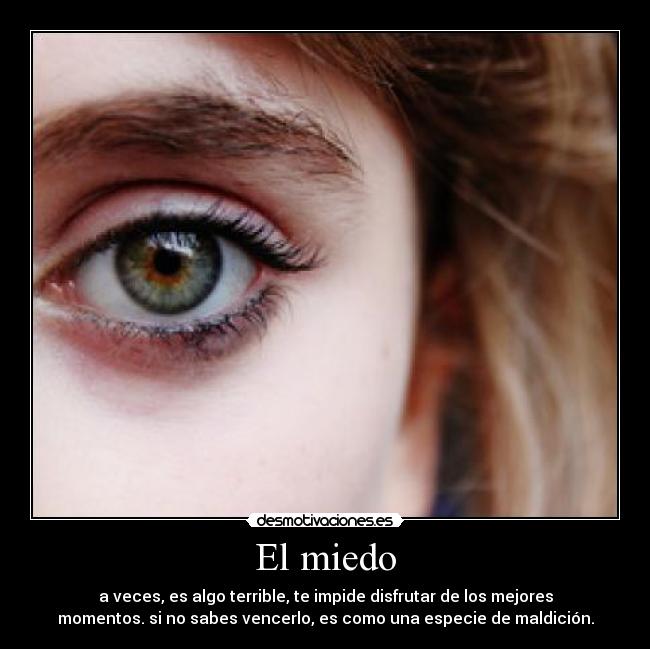 El miedo - 