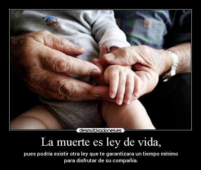 carteles muerte vida mediometro para sus abuelos burraca negra patas alambre con unos anos tiempo staria bnosq desmotivaciones