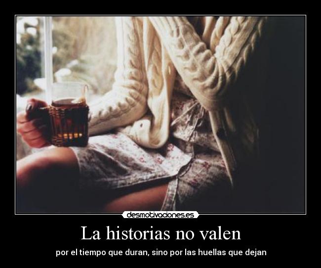 La historias no valen - 