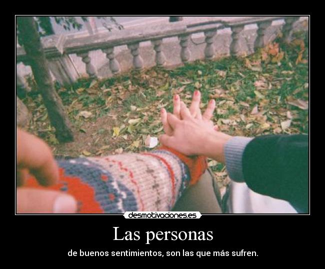 Las personas - 