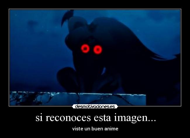 si reconoces esta imagen... - viste un buen anime
