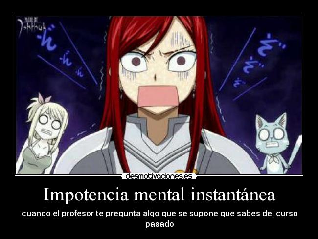 Impotencia mental instantánea - 
