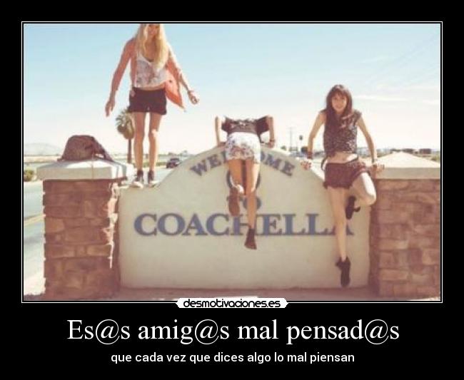 carteles amigas desmotivaciones