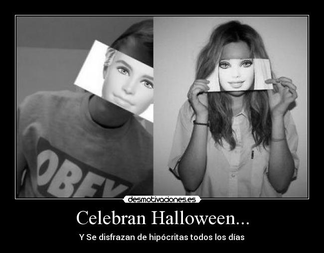 Celebran Halloween... -