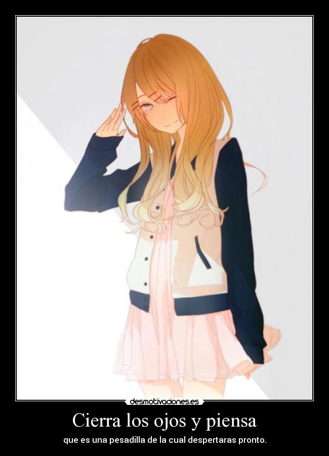 Cierra los ojos y piensa -