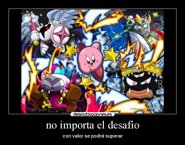 no importa el desafio - 
