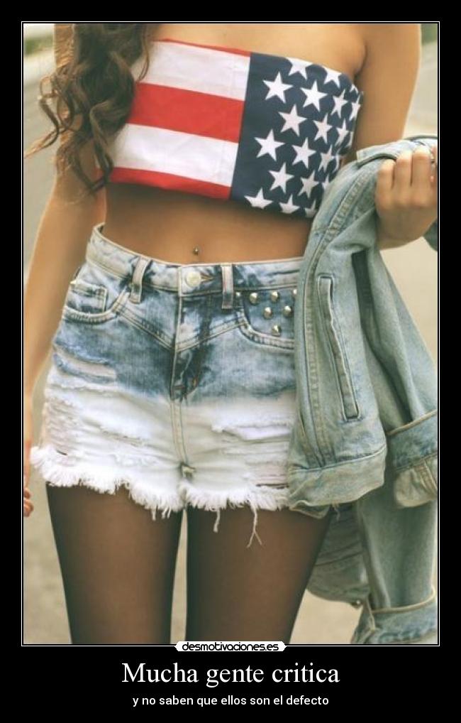 Mucha gente critica - y no saben que ellos son el defecto