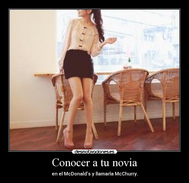 Conocer a tu novia - 