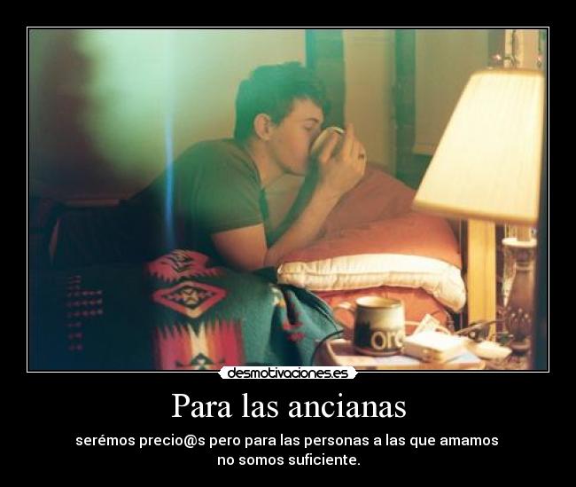 Para las ancianas -