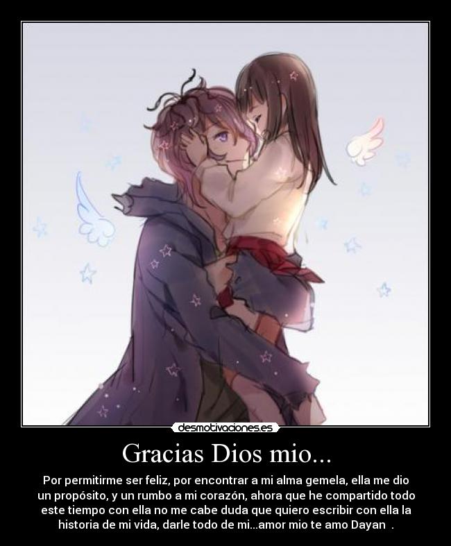 Gracias Dios mio... -