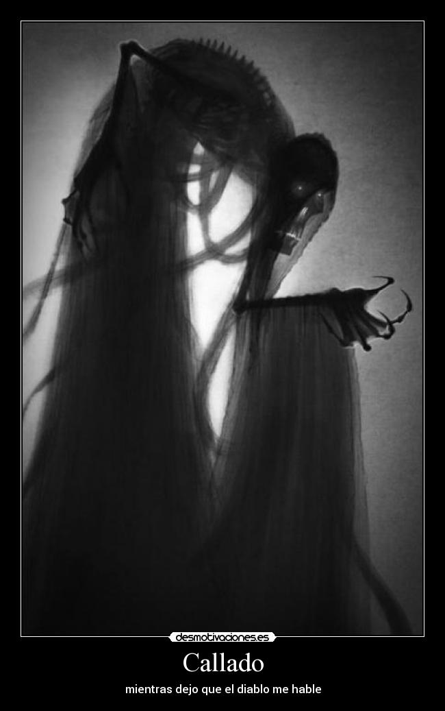 Callado - mientras dejo que el diablo me hable