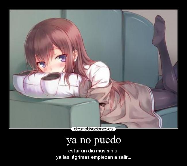 carteles anime triste desmotivaciones