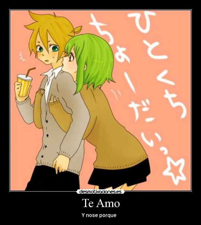 Te Amo - Y nose porque