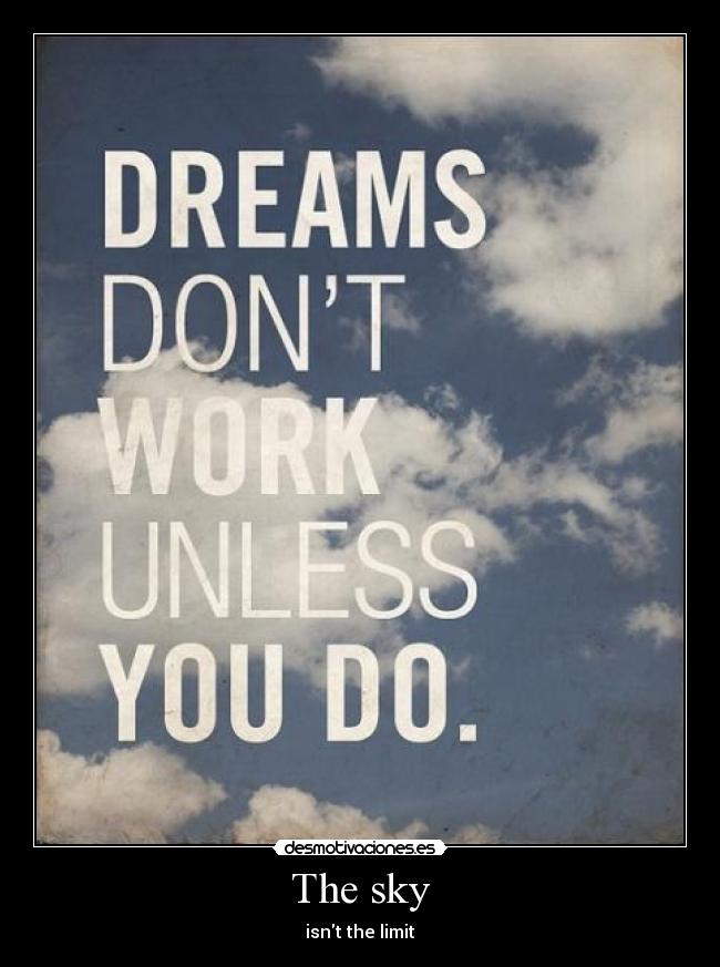 The sky - isnt the limit