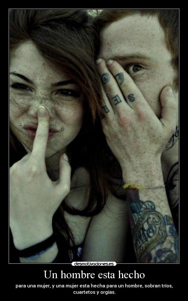 Un hombre esta hecho -